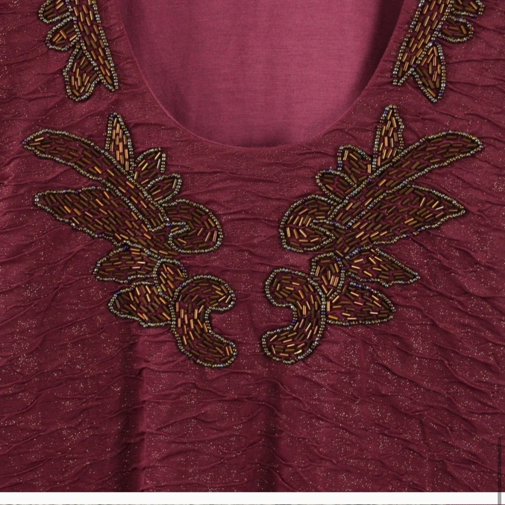Free People Beaded Scoop Back Bodycon Dress - Picture 3 of 4